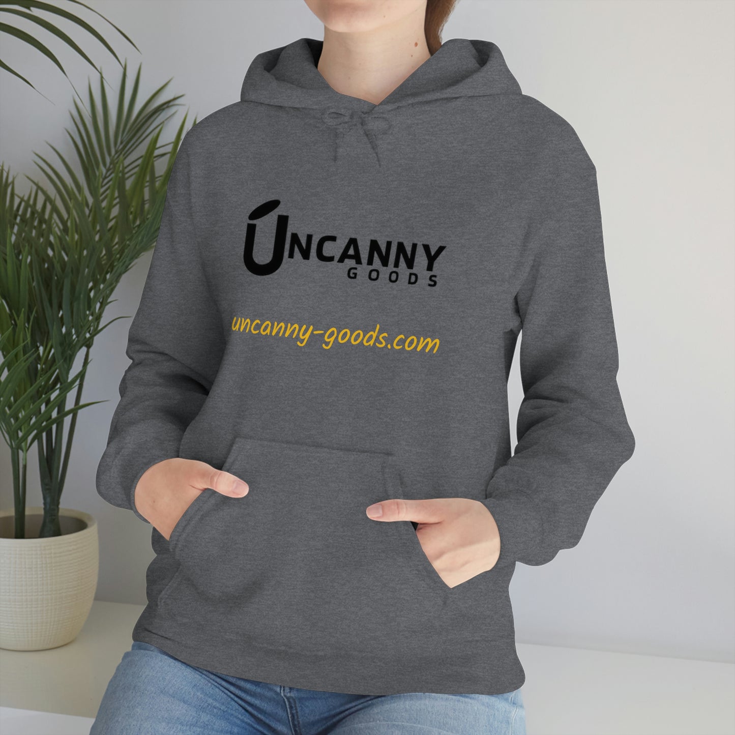 Uncanny Goods Brand Unisex Hooded Sweatshirt