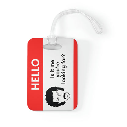 Hello Bag Tag - Red