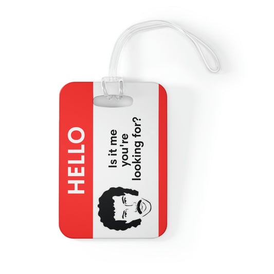 Hello Bag Tag - Red