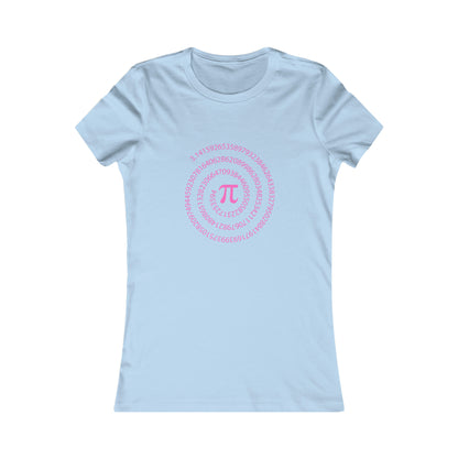 Spiral Pi Women's Cotton Tee