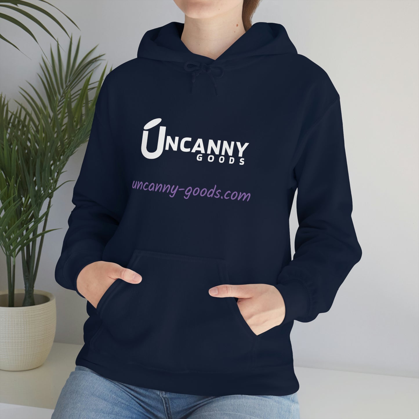 Uncanny Goods Brand Unisex Hooded Sweatshirt