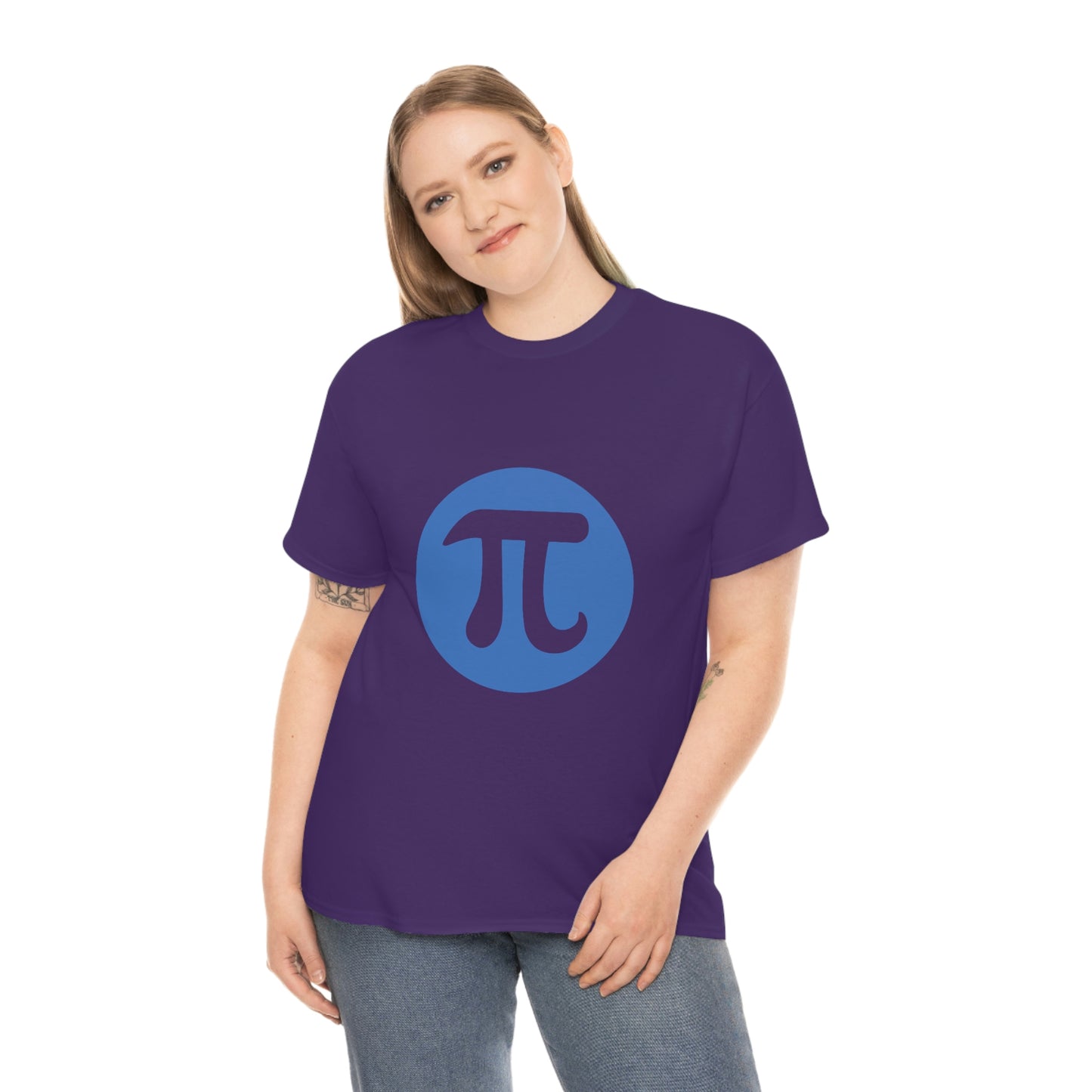 Circle Pi Unisex Cotton T-shirt