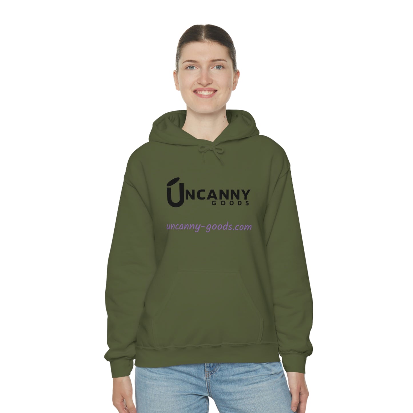 Uncanny Goods Brand Unisex Hooded Sweatshirt