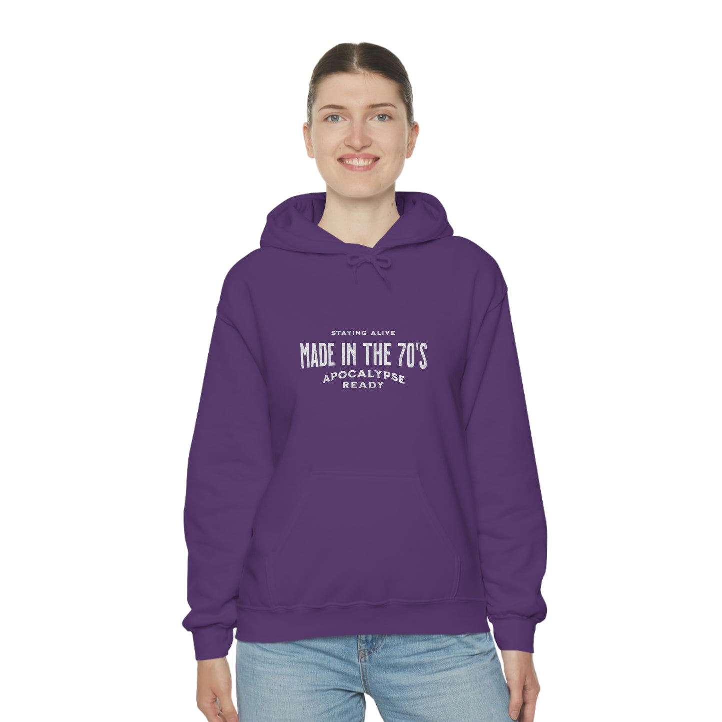 GenX Staying Alive Unisex Hooded Sweatshirt