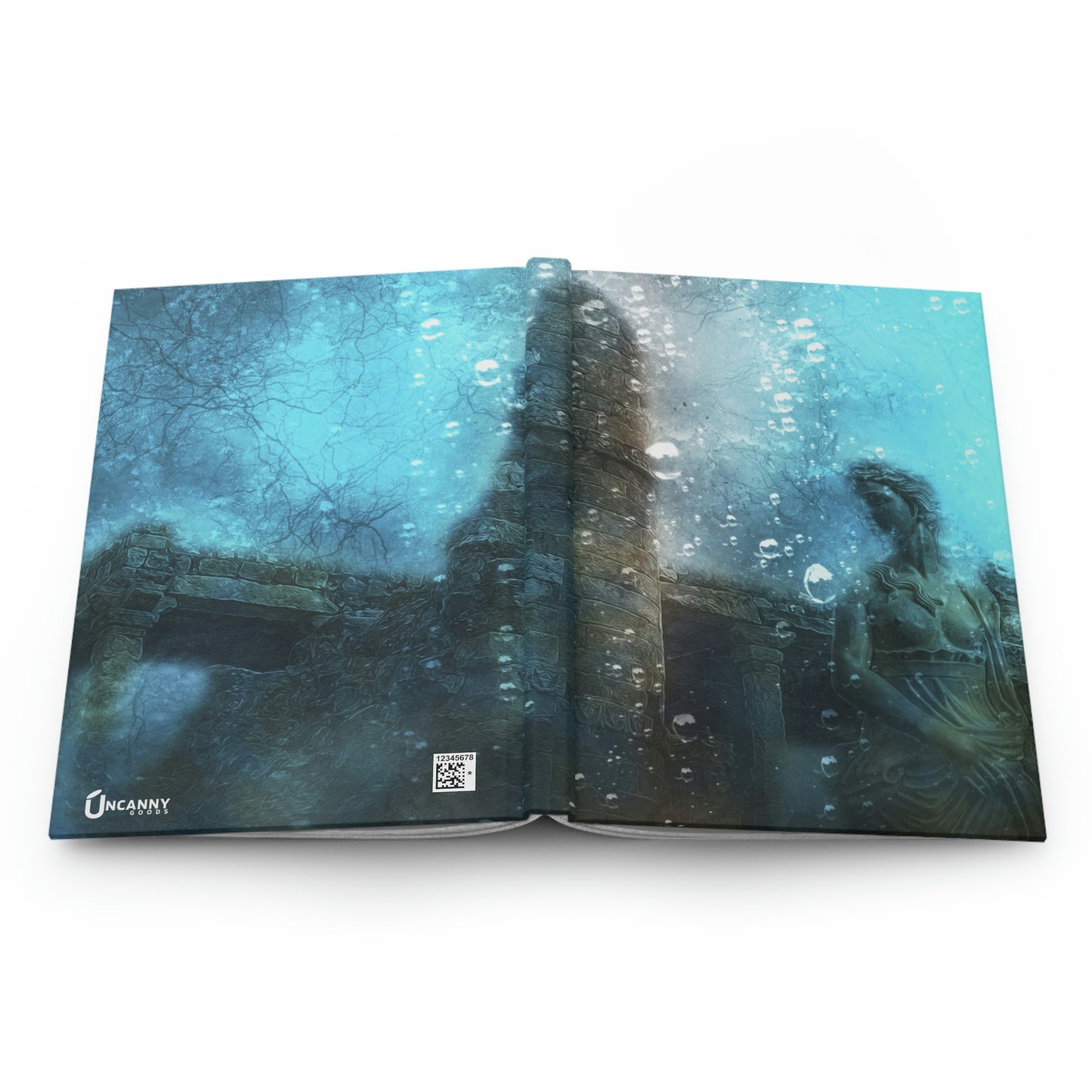 Atlantis Notebook Book Hardcover Journal Matte