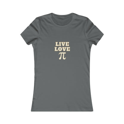 Live Love Pi Women's Cotton Tee