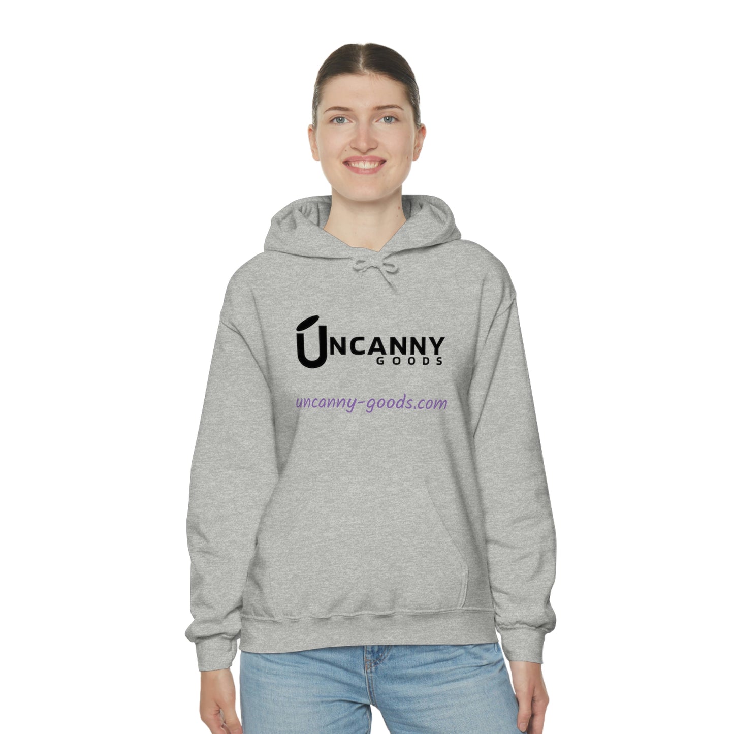 Uncanny Goods Brand Unisex Hooded Sweatshirt