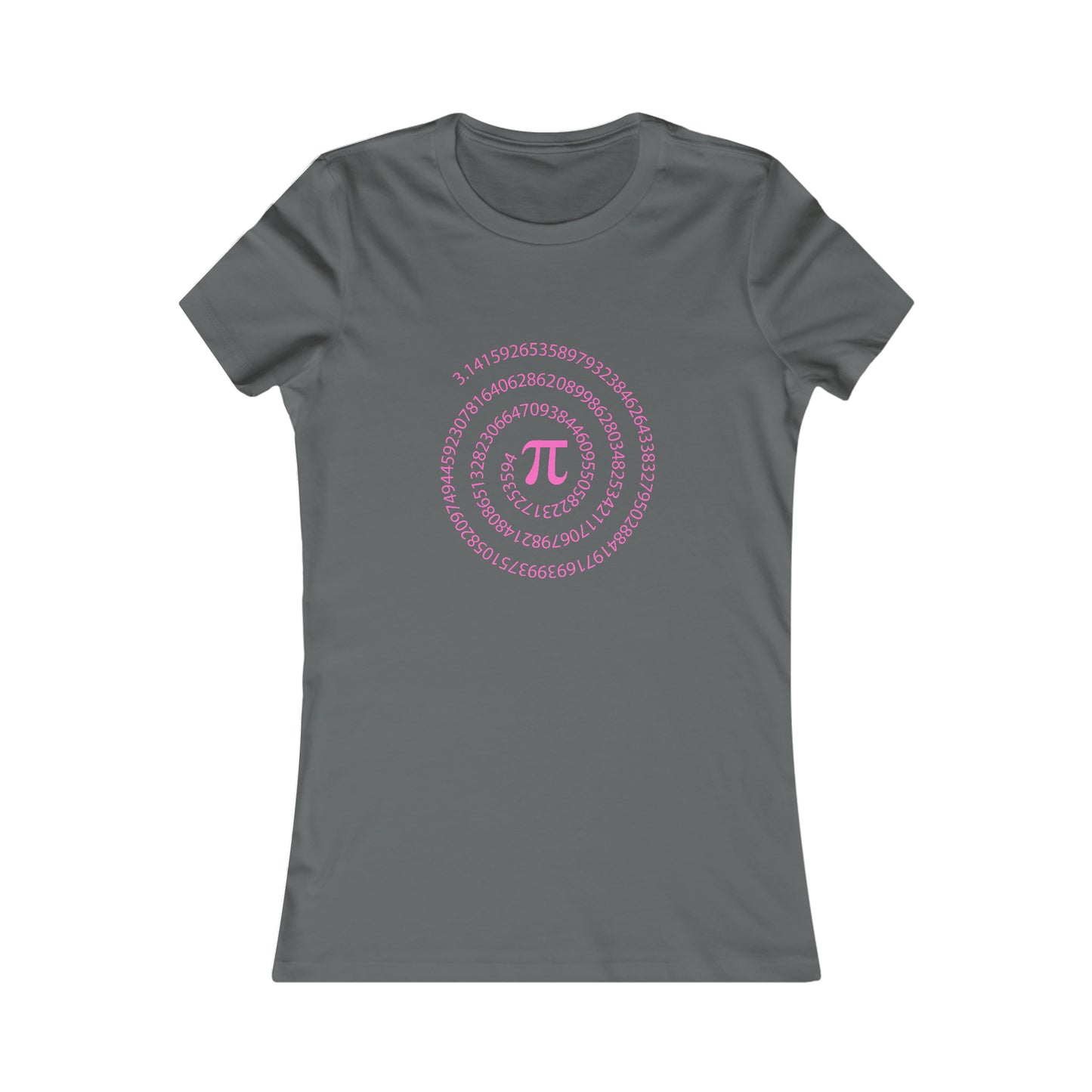 Spiral Pi Women's Cotton Tee