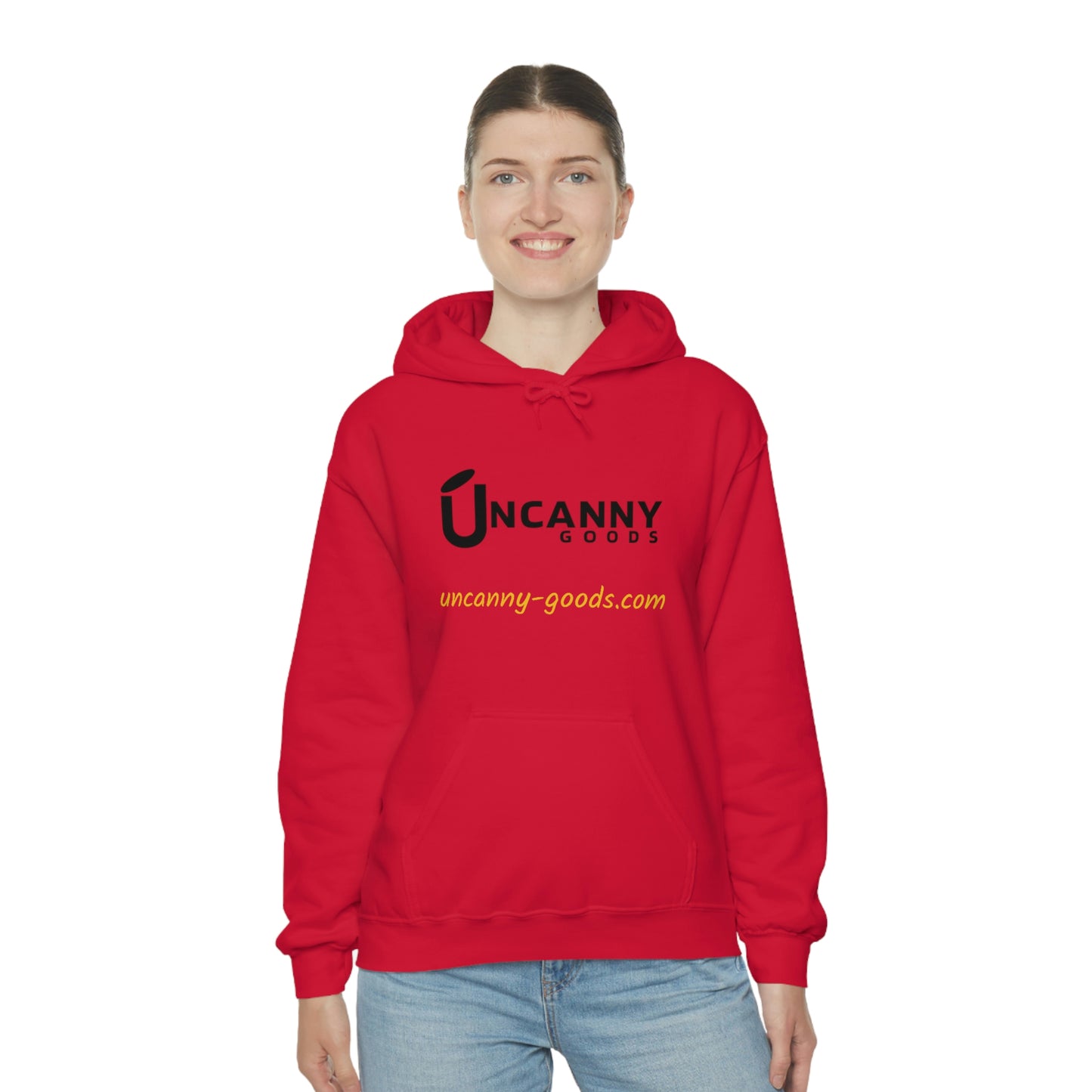 Uncanny Goods Brand Unisex Hooded Sweatshirt