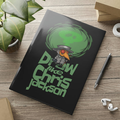 Draw Like Chris Jackson Hardcover Notebook with Puffy Covers