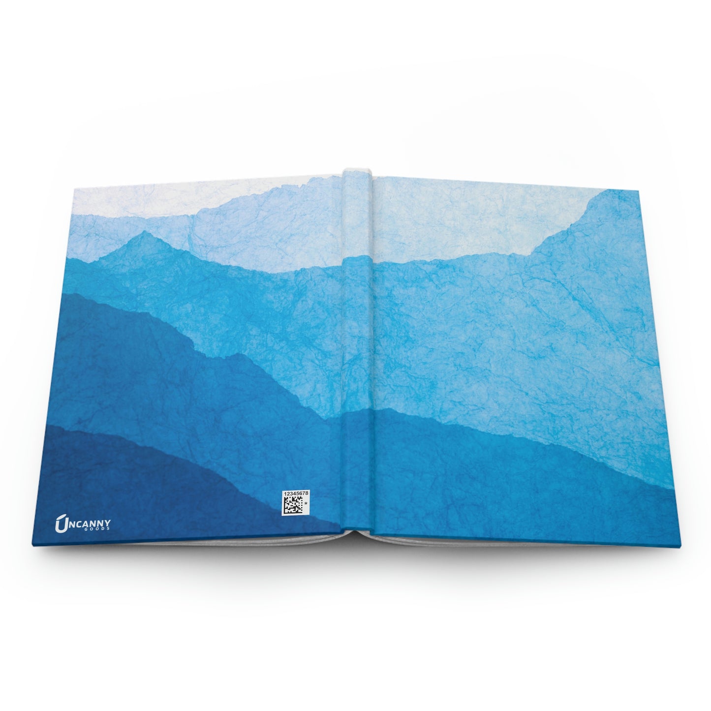 Blue Mountains Mystery Notebook Book Hardcover Journal Matte