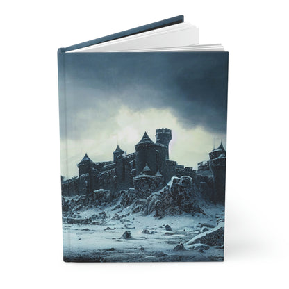 Ice Castle Notebook Book Hardcover Journal Matte