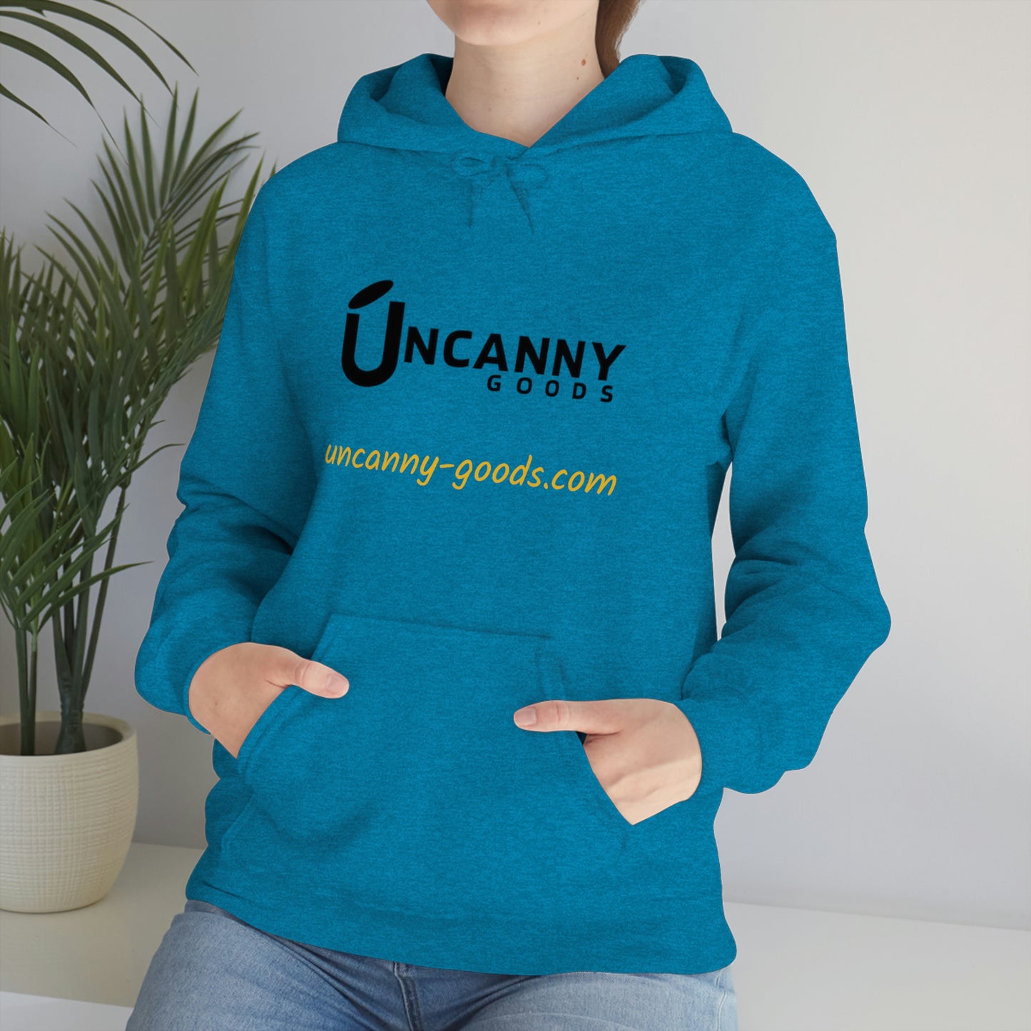 Uncanny Goods Brand Unisex Hooded Sweatshirt