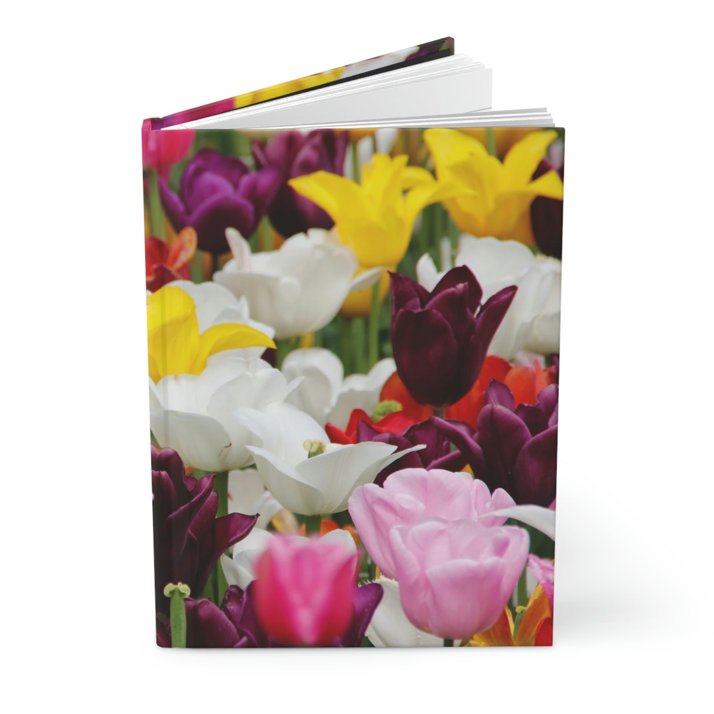 Spring Garden Notebook Book Hardcover Journal Matte