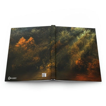 Forest Sunset Notebook Book Hardcover Journal Matte