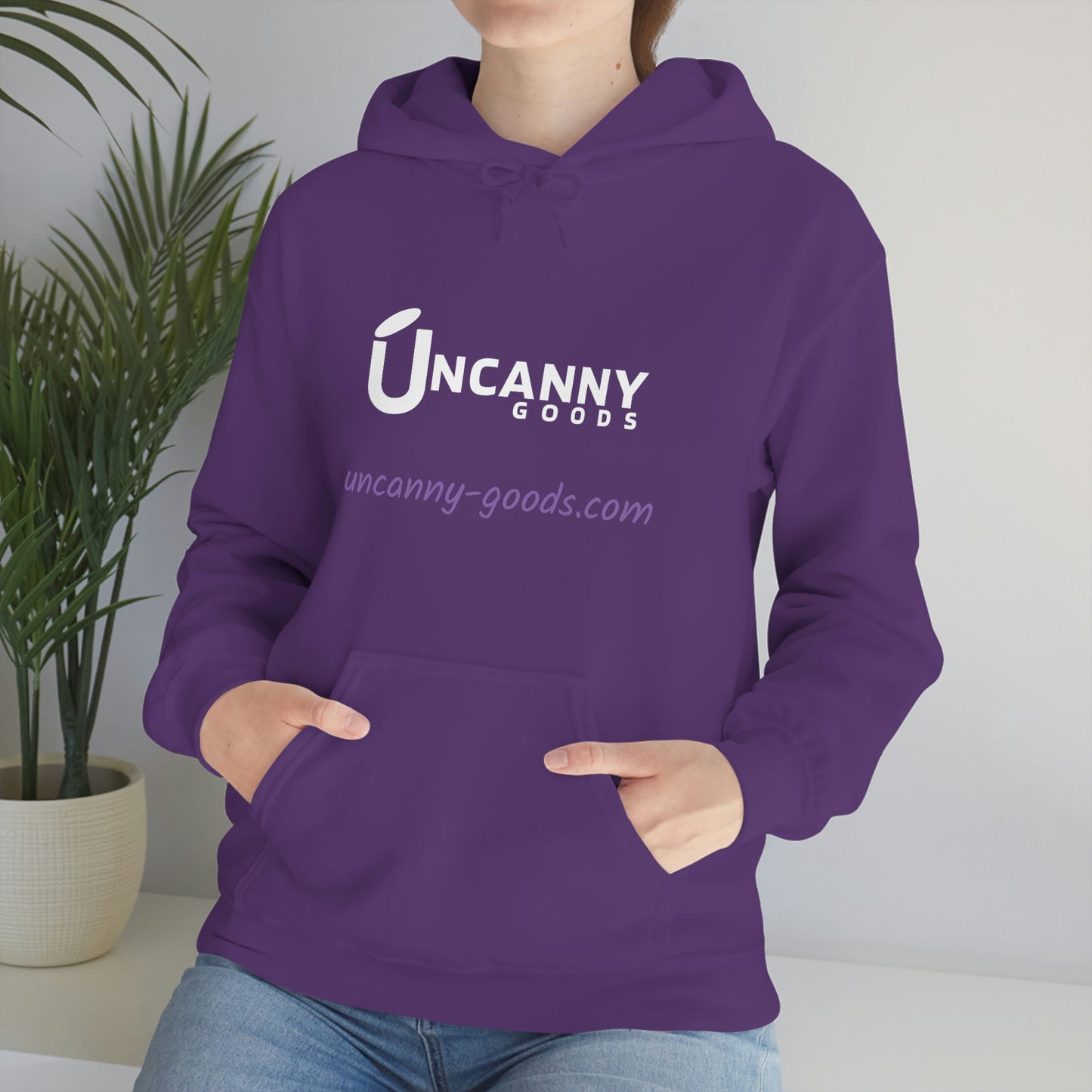 Uncanny Goods Brand Unisex Hooded Sweatshirt