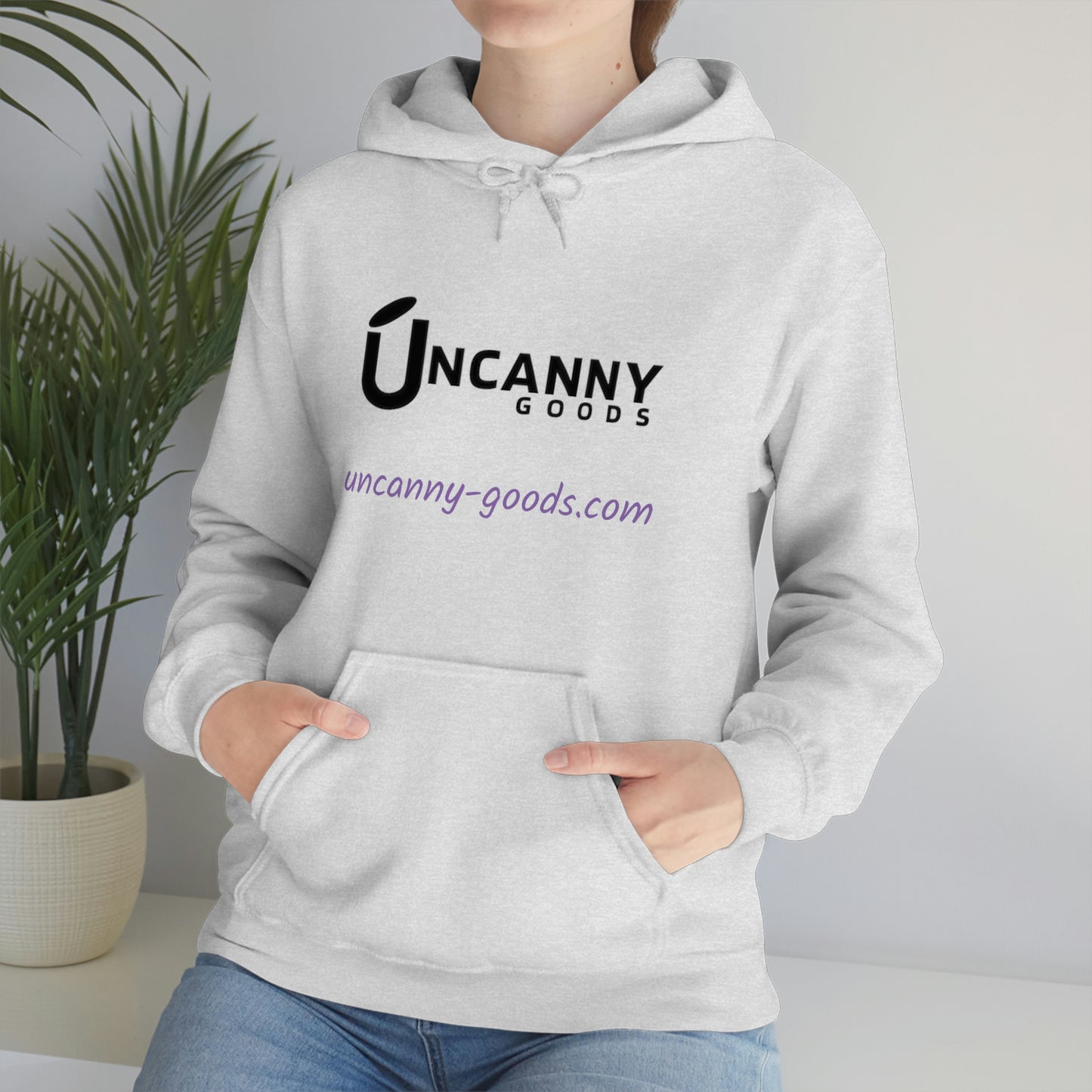 Uncanny Goods Brand Unisex Hooded Sweatshirt