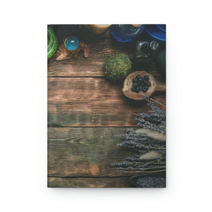 Herbalist Notebook Book Hardcover Journal Matte