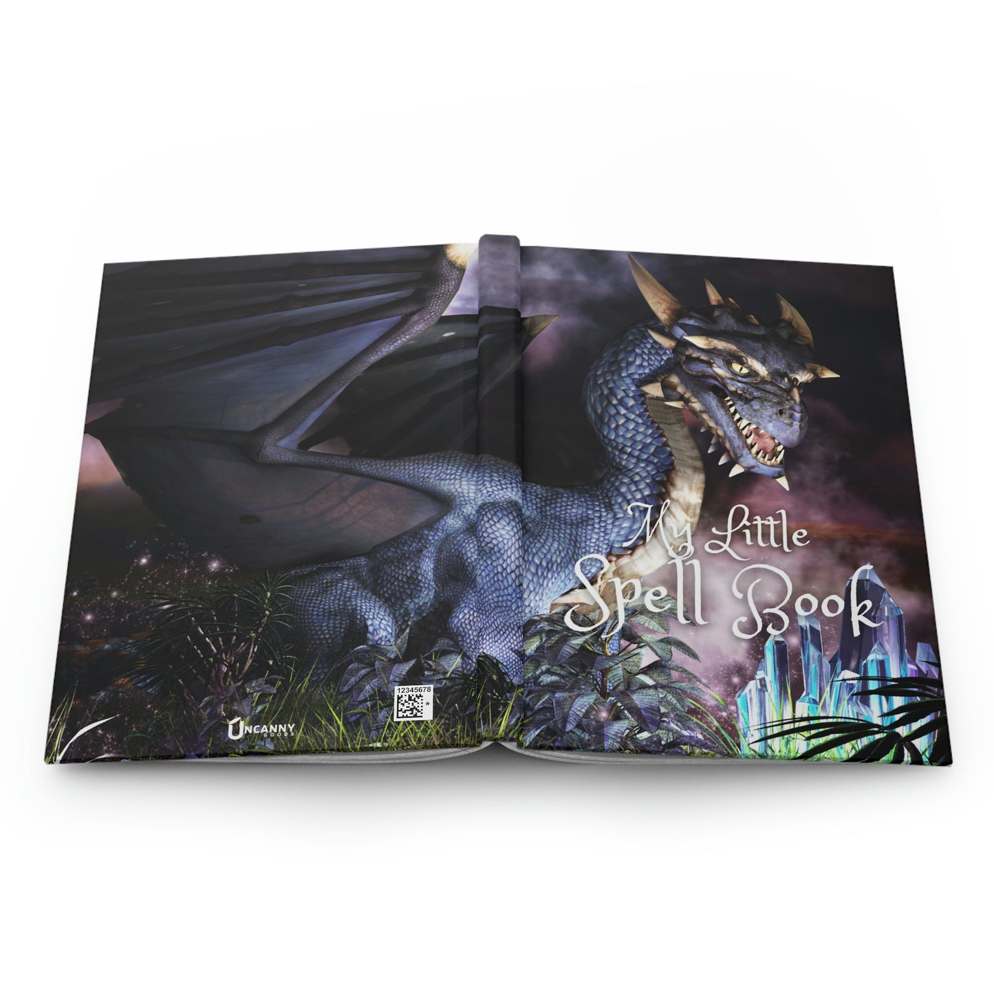 Dragon Spell Book Hardcover Journal Matte