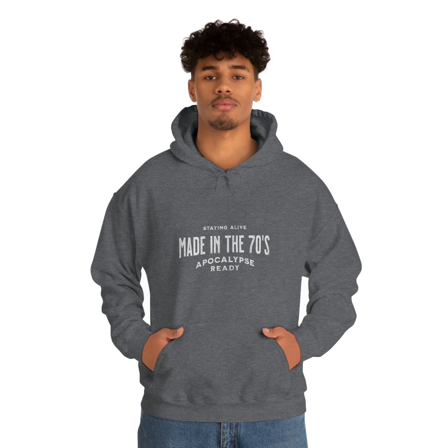 GenX Staying Alive Unisex Hooded Sweatshirt