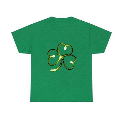 Simple Shamrock Unisex Cotton T-shirt
