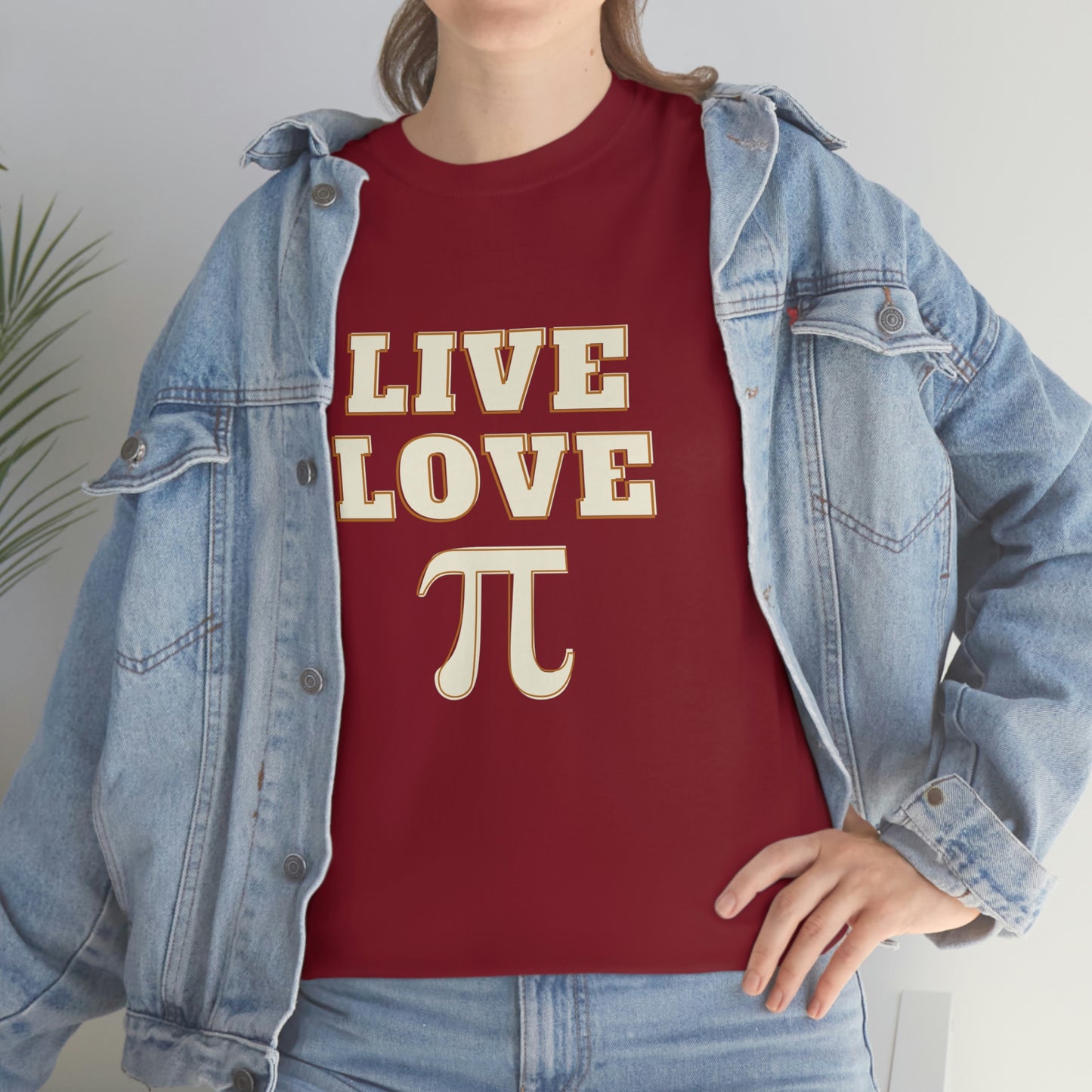 Live Love Pi Unisex Cotton T-shirt