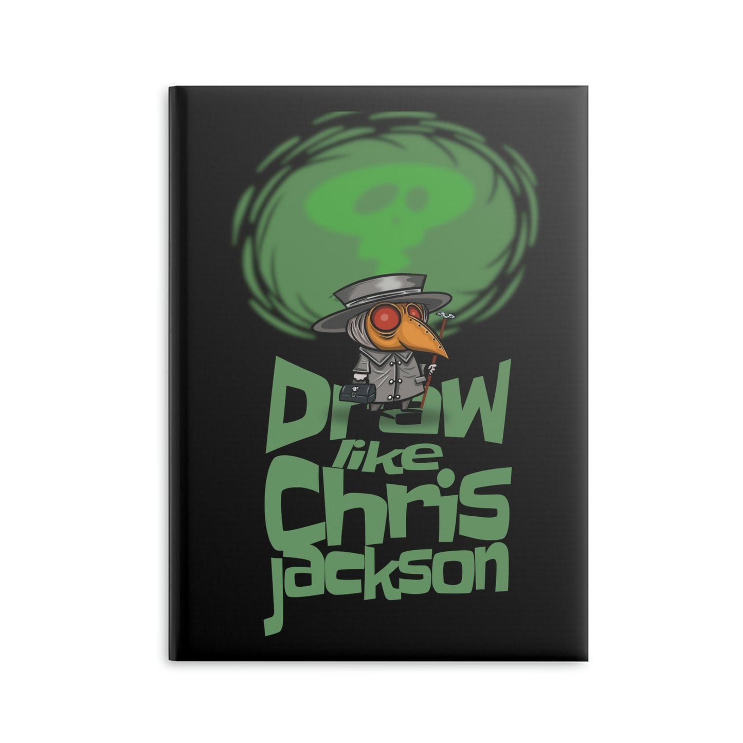 Draw Like Chris Jackson Hardcover Notebook with Puffy Covers