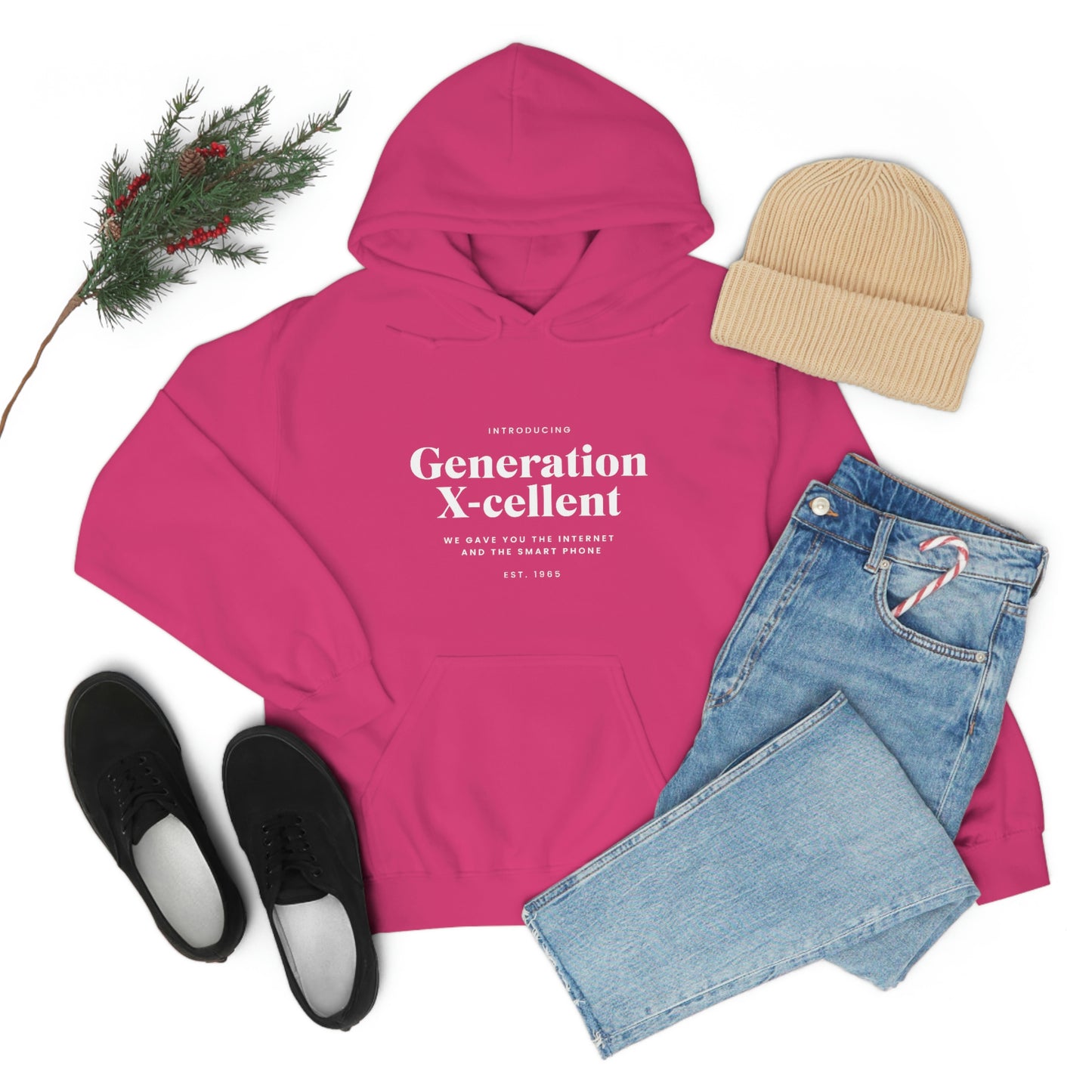 GenX X-Cellent Unisex Hooded Sweatshirt