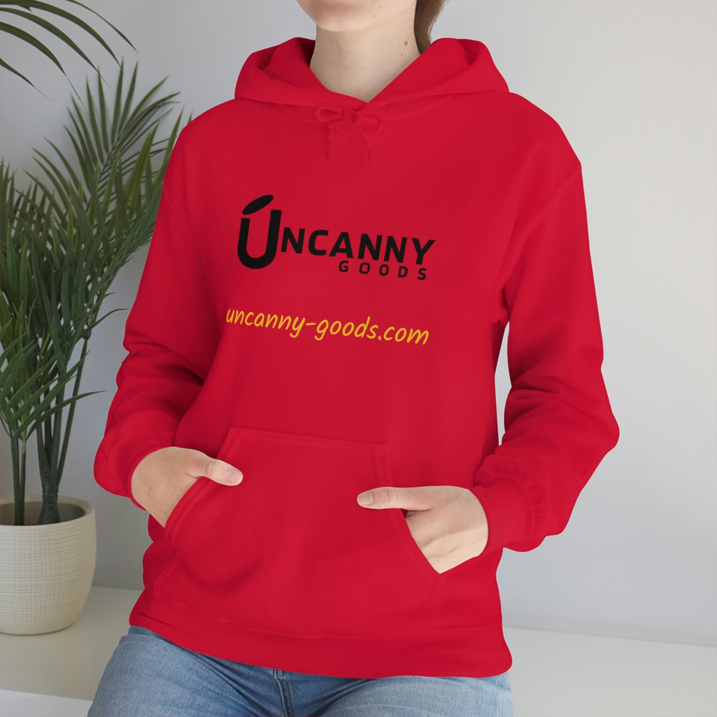 Uncanny Goods Brand Unisex Hooded Sweatshirt