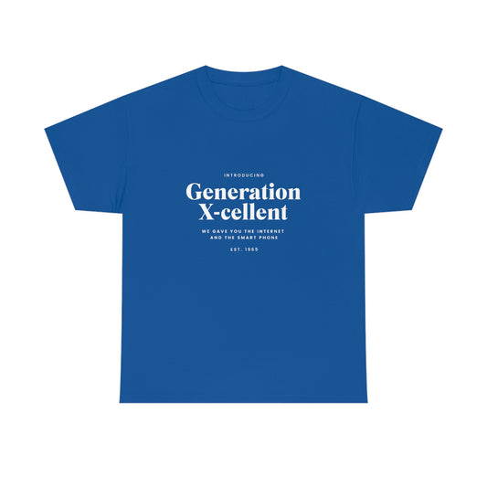 GenX X-Cellent Unisex Cotton T-shirt