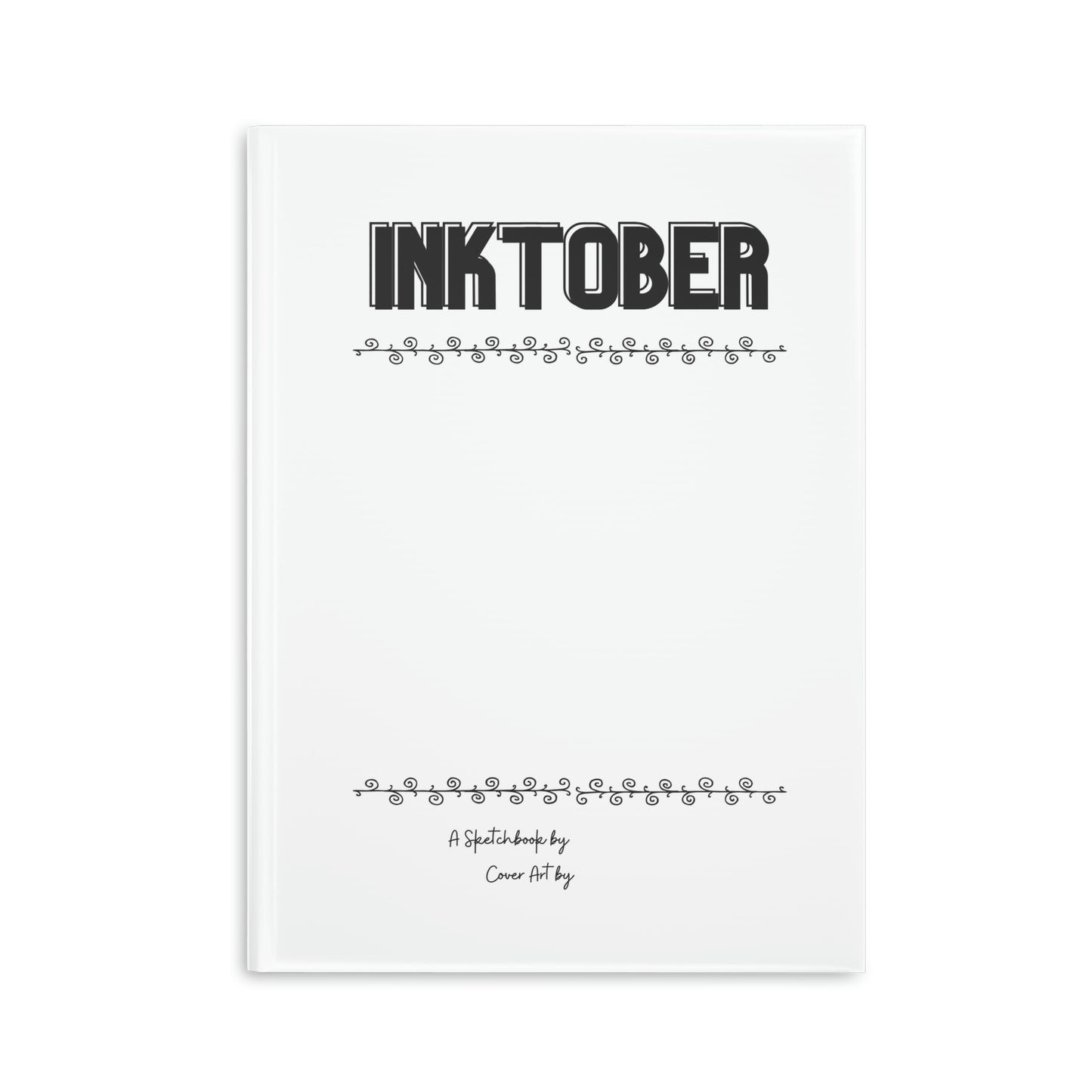 Inktober Hardcover Sketchbook with Puffy Covers