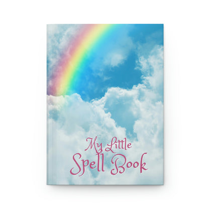 Rainbow Spell Book Hardcover Journal Matte
