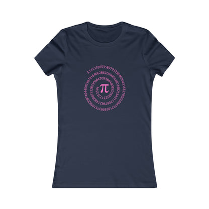 Spiral Pi Women's Cotton Tee