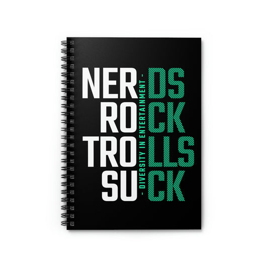 Nerds Rock Spiral Notebook - Ruled Line