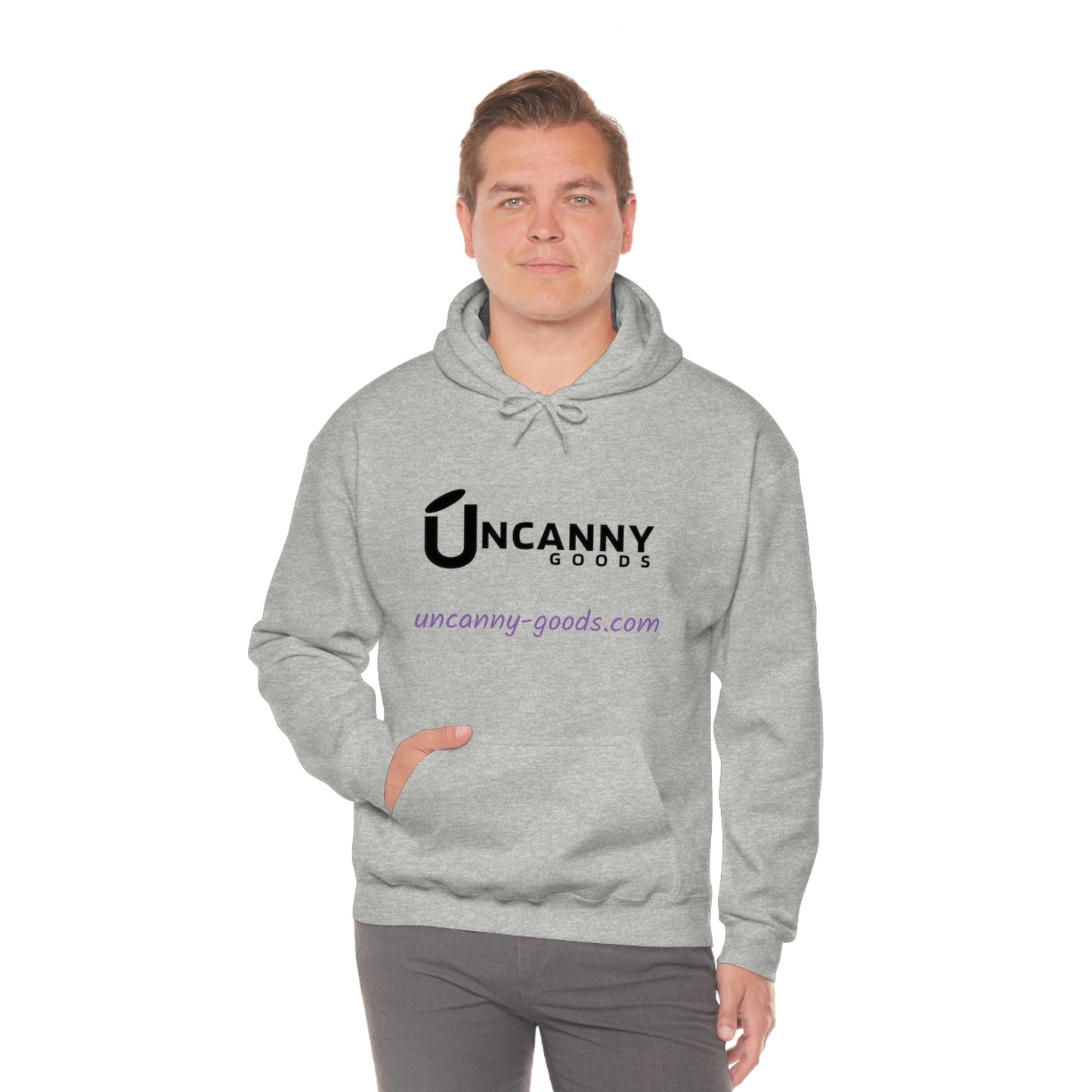 Uncanny Goods Brand Unisex Hooded Sweatshirt