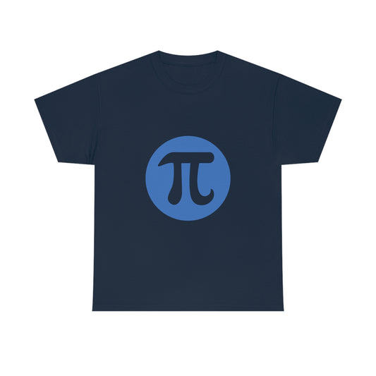 Circle Pi Unisex Cotton T-shirt