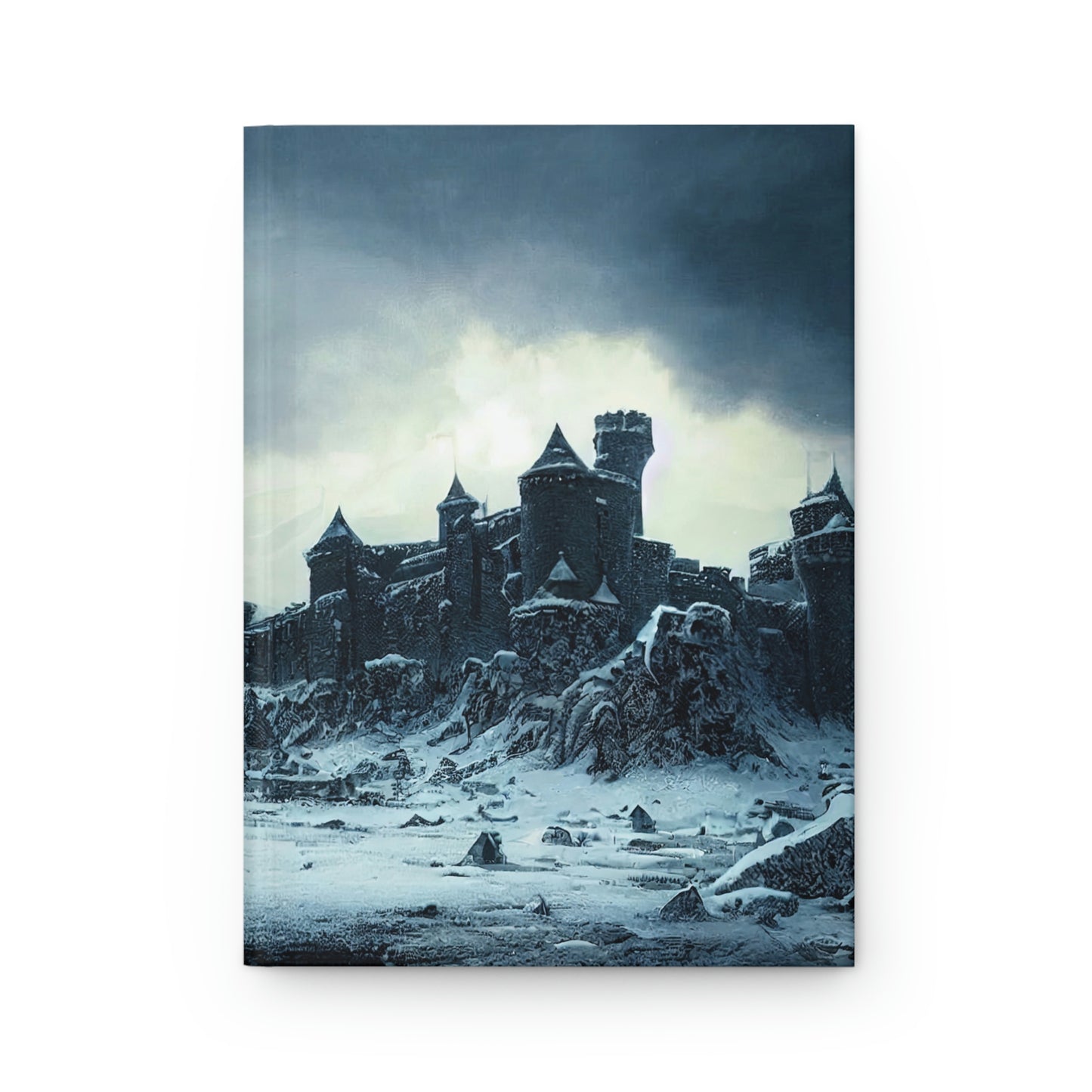 Ice Castle Notebook Book Hardcover Journal Matte