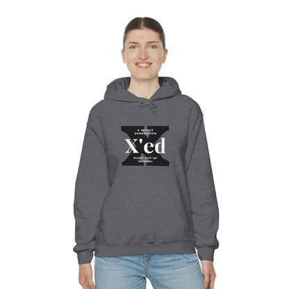 GenX X'ed Out Unisex Hooded Sweatshirt