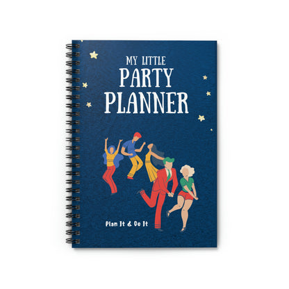 Party Planner Spiral Notebook - Ruled Line