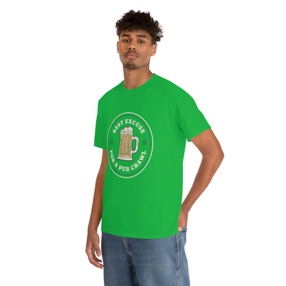 Pub Crawl Hearts Unisex Cotton T-shirt