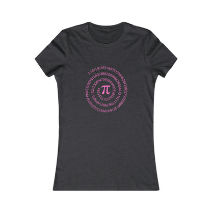 Spiral Pi Women's Cotton Tee