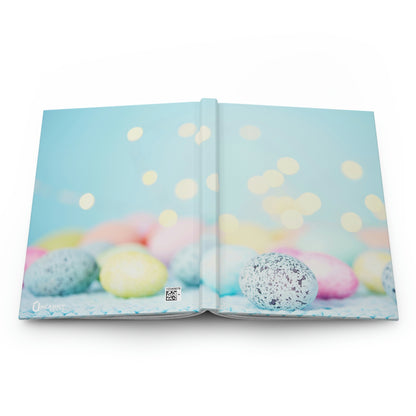Pastel Eggs Notebook Book Hardcover Journal Matte