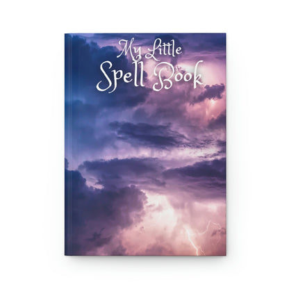 Cloudy Spell Book Hardcover Journal Matte