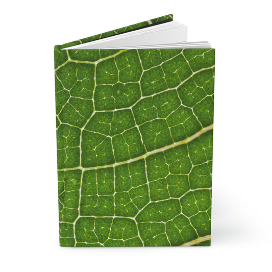 Leaf Notebook Book Hardcover Journal Matte