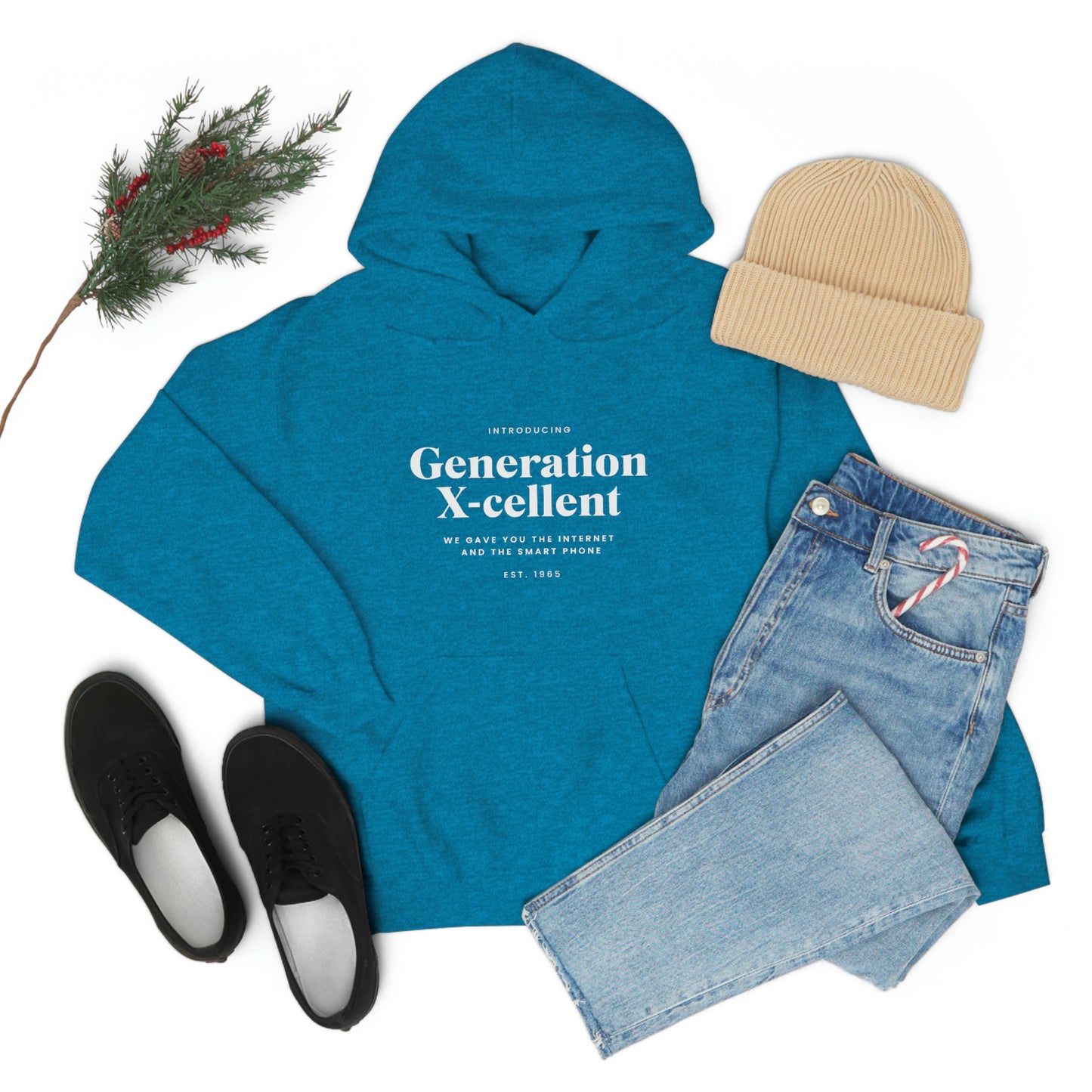 GenX X-Cellent Unisex Hooded Sweatshirt