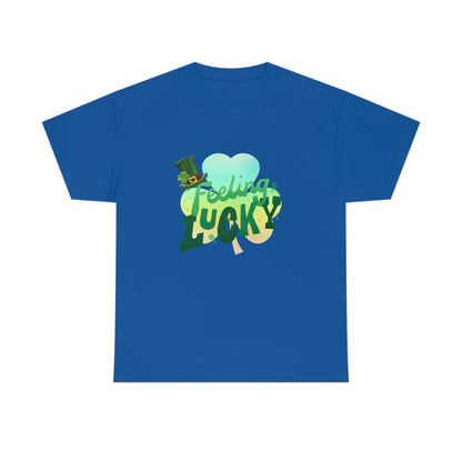 Feeling Lucky Unisex Cotton T-shirt