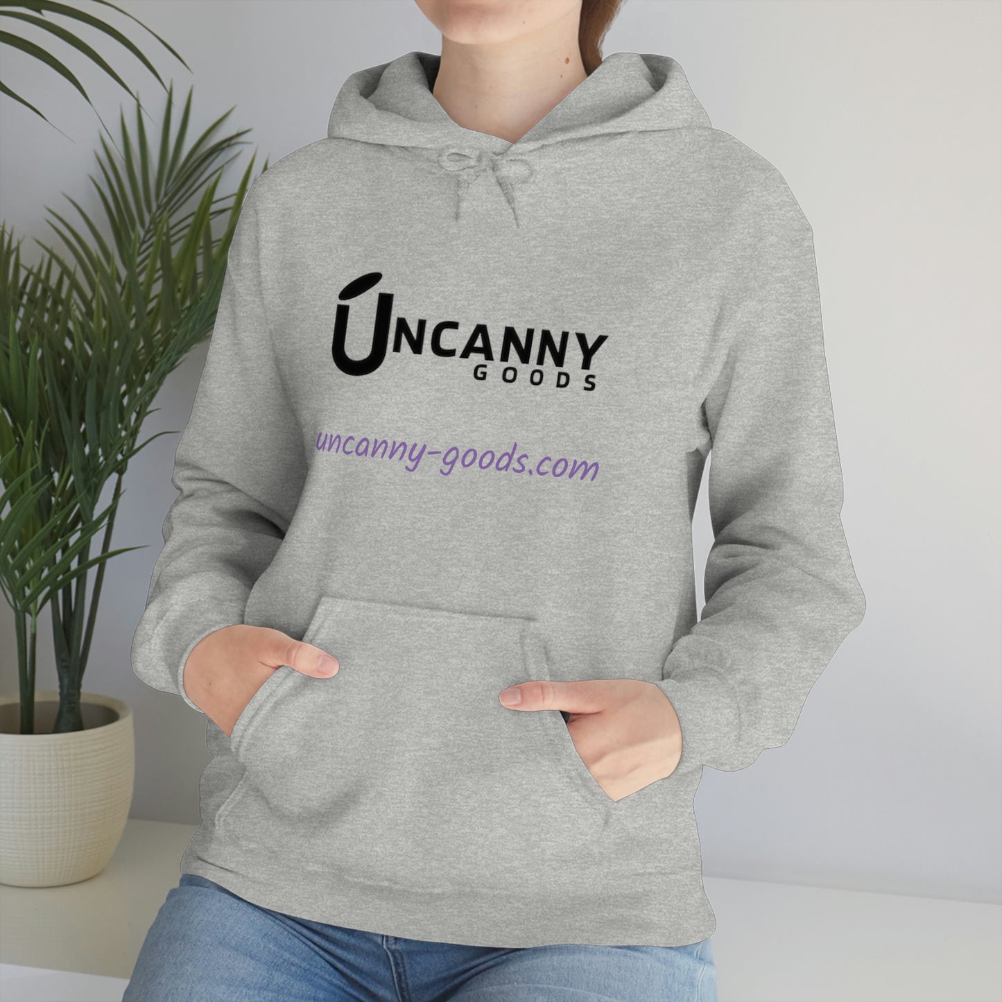 Uncanny Goods Brand Unisex Hooded Sweatshirt