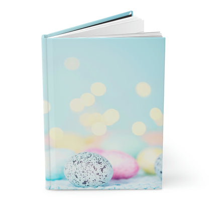 Pastel Eggs Notebook Book Hardcover Journal Matte