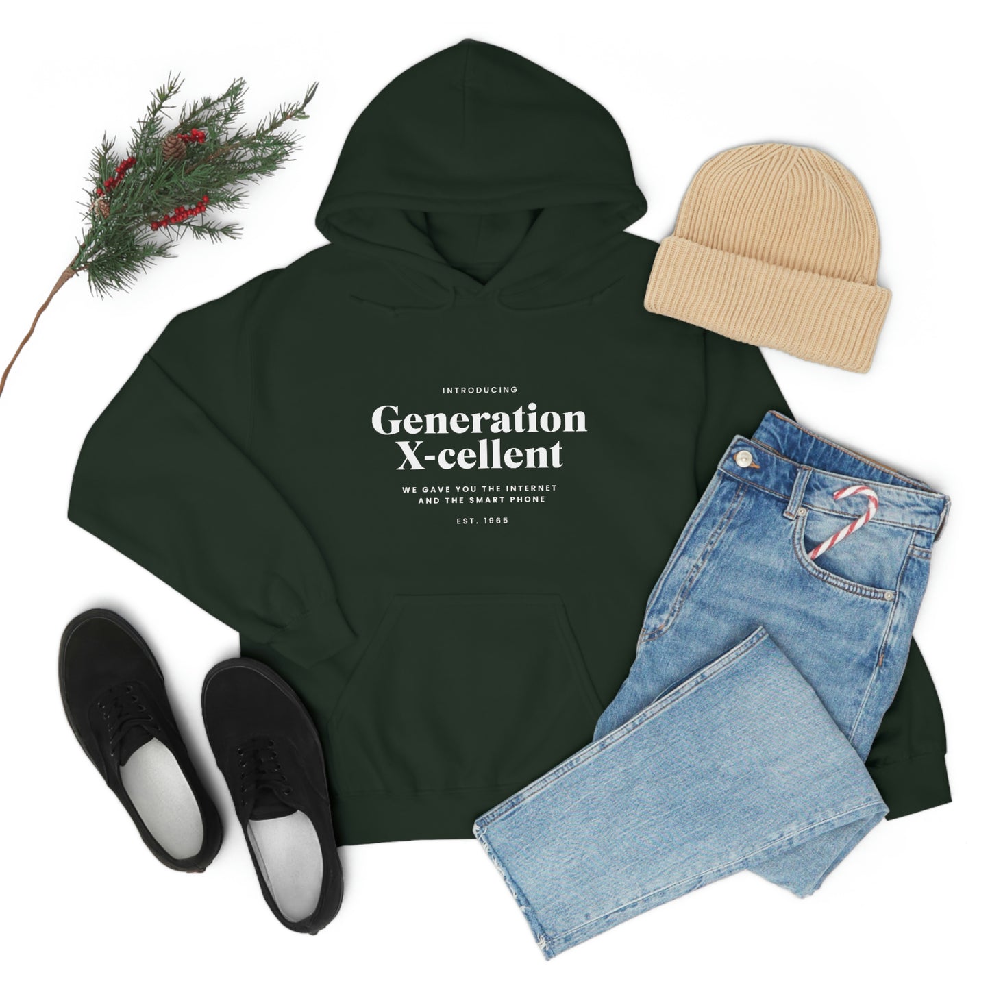 GenX X-Cellent Unisex Hooded Sweatshirt