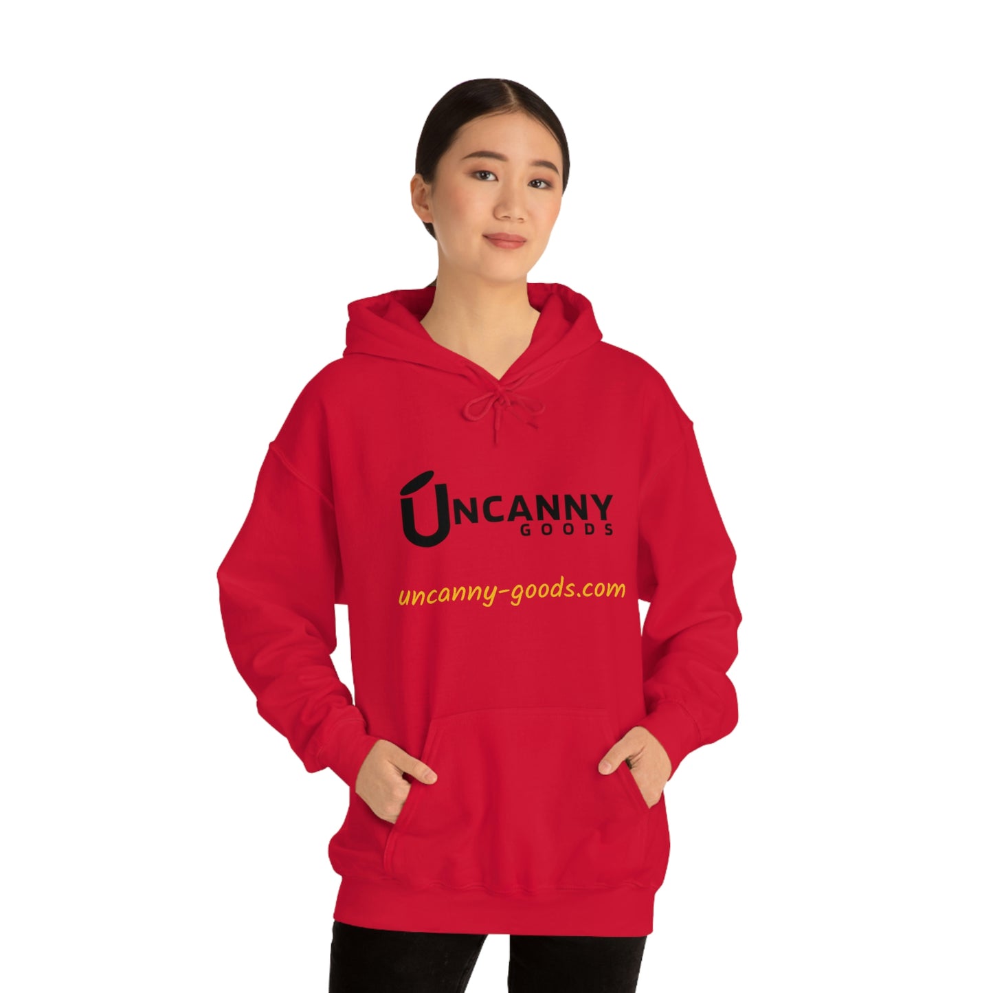 Uncanny Goods Brand Unisex Hooded Sweatshirt